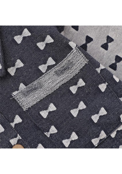 Erkek Çocuk Uzun Kol Ince Gömlek - E-038 - Indigo fiyatları