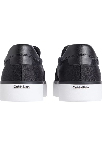 Kadın Ck Vulc Slip On Jacq Sneakers - Siyah