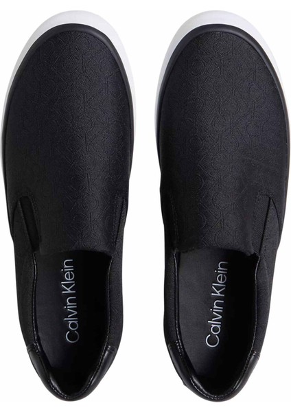Kadın Ck Vulc Slip On Jacq Sneakers - Siyah