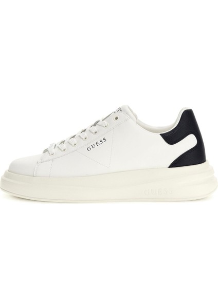 Erkek Elba Sneaker - Beyaz/siyah