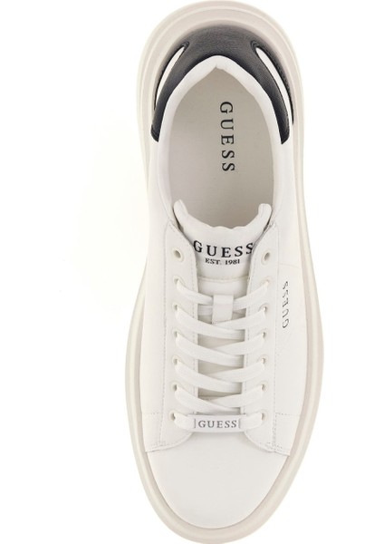 Erkek Elba Sneaker - Beyaz/siyah