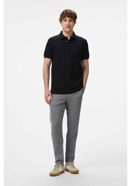Erkek Classic Fit Polo - Siyah modelleri