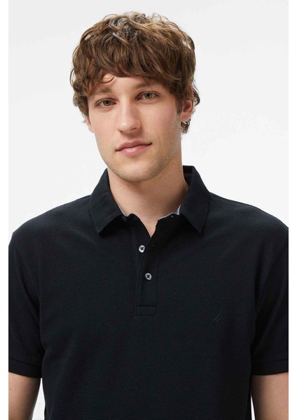 Erkek Classic Fit Polo - Siyah fırsatları