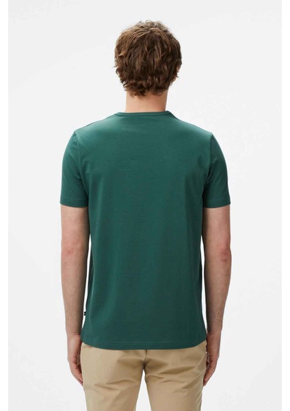 Erkek Regular Fit T-Shirt - Yeşil fiyatları