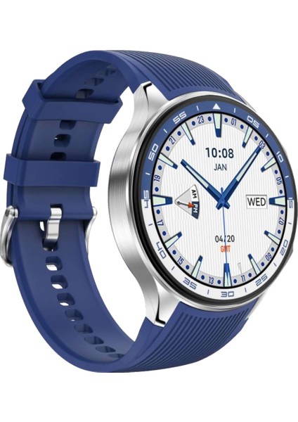 Wia Elite Akıllı Saat 46MM Amoled, Bt Arama, 4gb Hafıza, Sağlık ve Spor Modları, IP68, Sw-Wia Elite