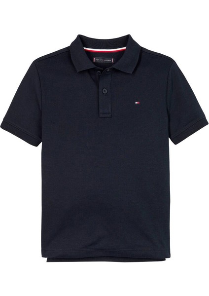 Erkek Çocuk Interlock Regular Polo T-Shirt - Lacivert modelleri