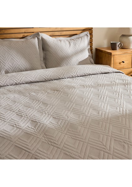 Elza Çift Kişilik Yatak Örtüsü Takımı Gri modelleri