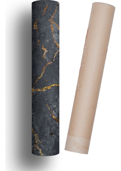 Masa Kaplama Folyosu Laminasyonlu Kendinden Yapışkanlı Mermer Desen fırsatları