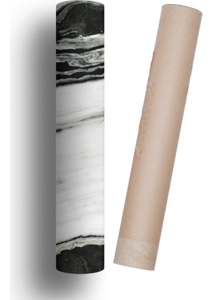 Masa Kaplama Folyosu Laminasyonlu Kendinden Yapışkanlı Mermer Desen fırsatları