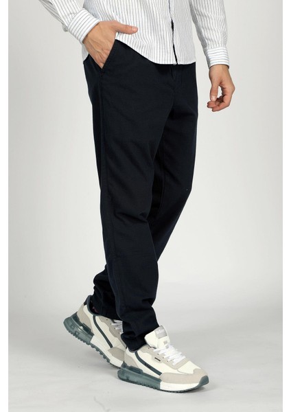 % 100 Pamuk Tapered Fit Normal Bel Daralan Paça Pantolon Erkek Pantolon 252 Lcm 221005 2501