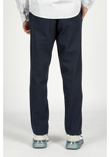 % 100 Pamuk Tapered Fit Normal Bel Daralan Paça Pantolon Erkek Pantolon 252 Lcm 221005 2501