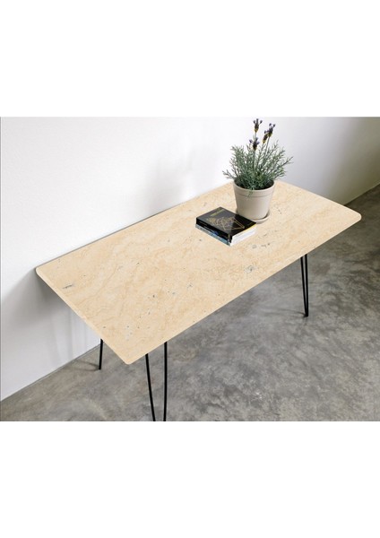 Masa Kaplama Folyosu Laminasyonlu Kendinden Yapışkanlı Stone Desen