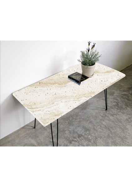 Masa Kaplama Folyosu Laminasyonlu Kendinden Yapışkanlı Stone Desen