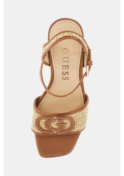 Kadın Ganika Topuklu Sandalet - Kahverengi fırsatları