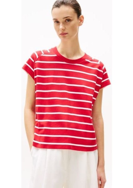 Kadın Rlx Modern Cody Cap T-Shirt - Kırmızı