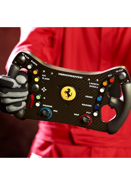 Ferrari 488 Gt3 Direksiyon Eklentisi,resmi Lisanslı Replika, Gt Yarış Deneyimi Için Üst Düzey Performanslı Direksiyon