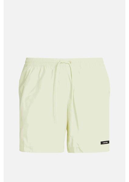 Erkek Ck Medium Drawstring Yüzme Şortu - Yeşil
