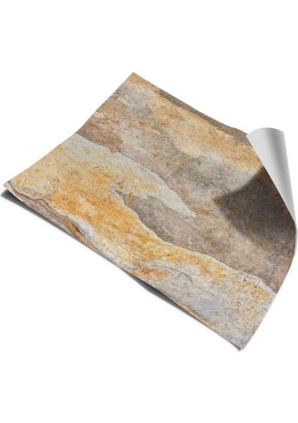 Masa Kaplama Folyosu Laminasyonlu Kendinden Yapışkanlı Stone Desen modelleri