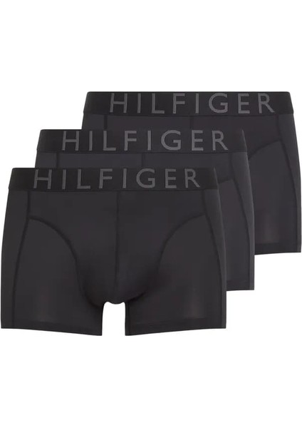 Erkek Th 3'lü Paket Boxer - Siyah