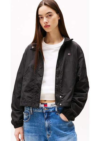 Kadın Tjw Essential Bomber Ceket - Siyah