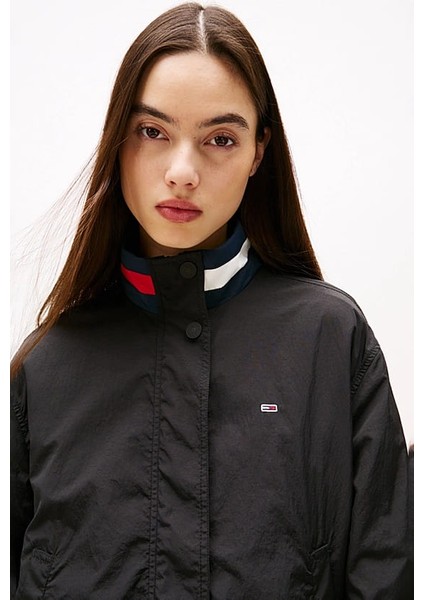 Kadın Tjw Essential Bomber Ceket - Siyah fırsatları