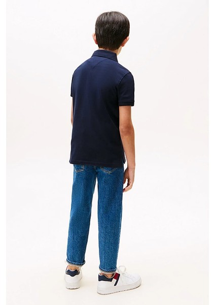 Erkek Çocuk Th Pamuklu Polo T-Shirt - Lacivert modelleri