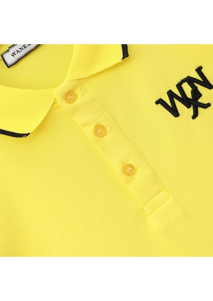 Erkek Çocuk Kısa Kol Polo Yaka Tişört - 15680 - Sarı fiyatları