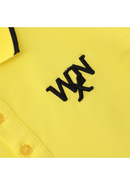 Erkek Çocuk Kısa Kol Polo Yaka Tişört - 15680 - Sarı modelleri