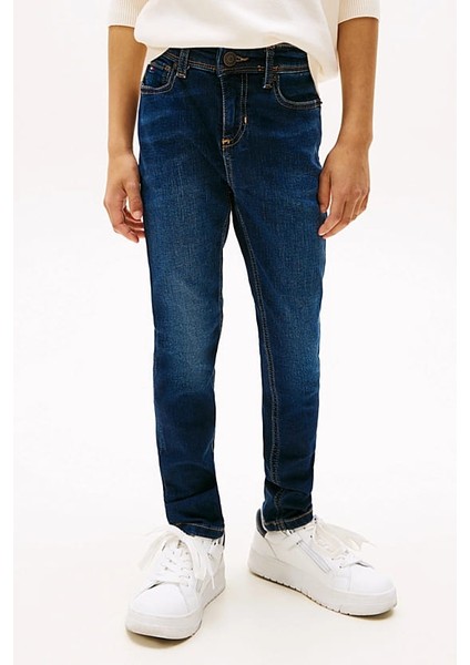 Erkek Çocuk Th Scanton Y Slim Jeans - Mavi