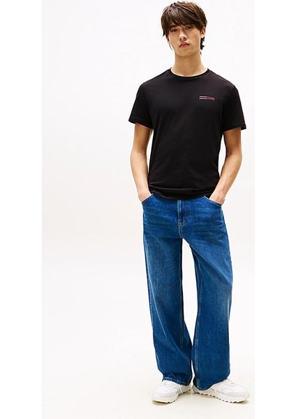 Erkek Tjm Slim 2'li Paket T-Shirt - Ekru/siyah fırsatları