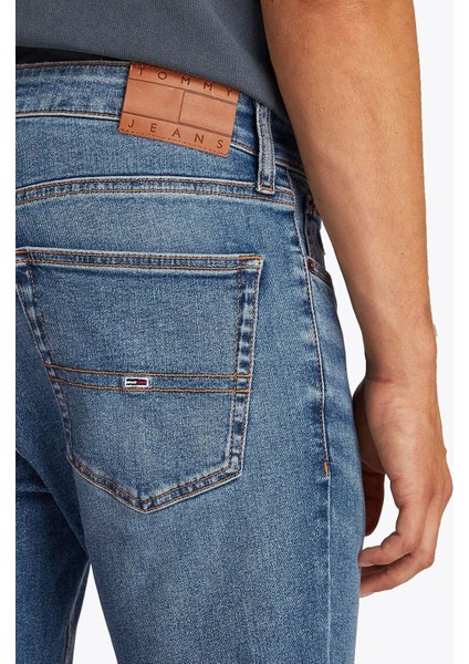 Erkek Th Austin Slim Tapered Jeans - Mavi