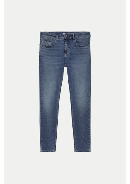 Erkek Th Austin Slim Tapered Jeans - Mavi
