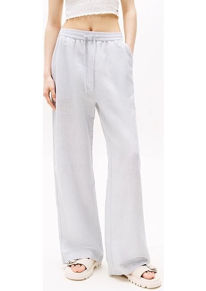 Kadın Tjw Geniş Paça Pantolon - Mavi