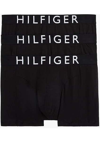 Erkek Th 3'lü Paket Boxer - Siyah