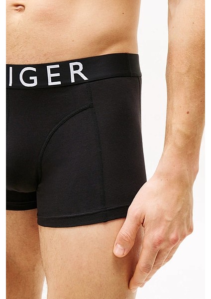 Erkek Th 3'lü Paket Boxer - Siyah
