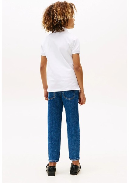 Erkek Çocuk Th Pamuklu Polo T-Shirt - Beyaz modelleri