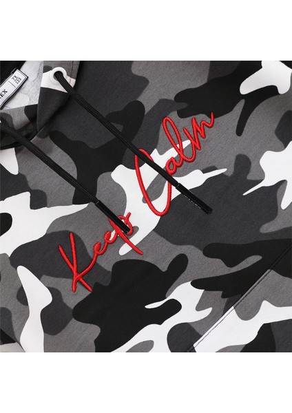 Erkek Çocuk Şardonsuz Uzun Kol Ince Kapşonlu Tişört - 15895 - Siyah fiyatları