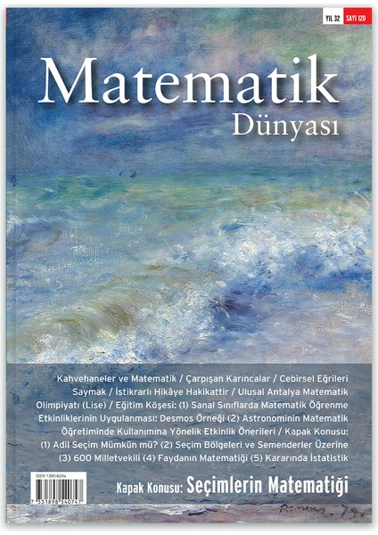 Matematik Dünyası Dergisi SAYI:120 YIL:2025-1