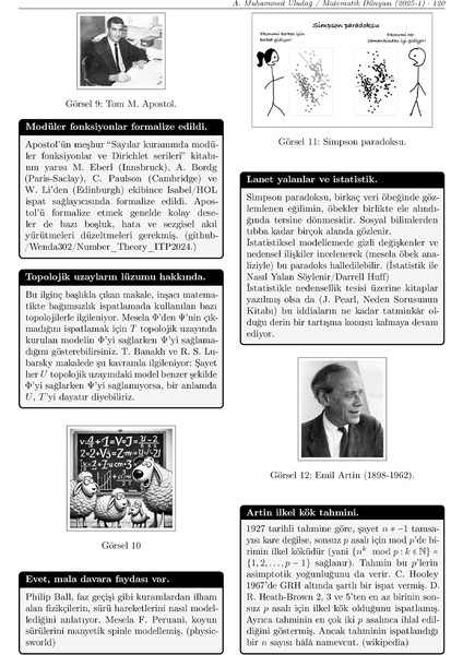 Matematik Dünyası Dergisi SAYI:120 YIL:2025-1 fırsatları