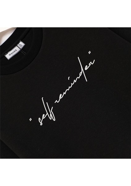 Erkek Çocuk Uzun Kol Kalın Bisiklet Yaka Tişört - 16579 - Siyah fiyatları