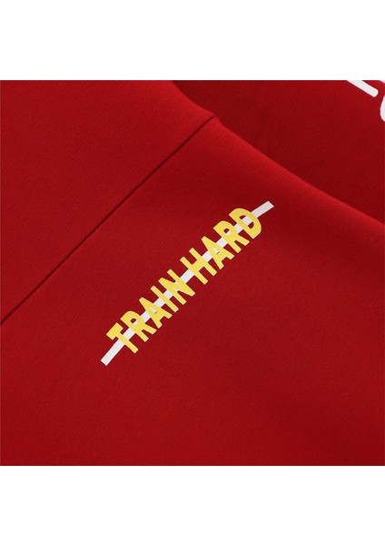 Erkek Çocuk Şardonlu Uzun Kol Kalın Bisiklet Yaka Tişört - 14789 - Bordo fiyatları