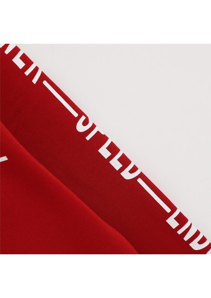 Erkek Çocuk Şardonlu Uzun Kol Kalın Bisiklet Yaka Tişört - 14789 - Bordo modelleri