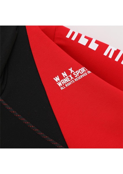 Erkek Çocuk Şardonsuz Uzun Kol Ince Kapşonlu Tişört - 15849 - Kırmızı fiyatları