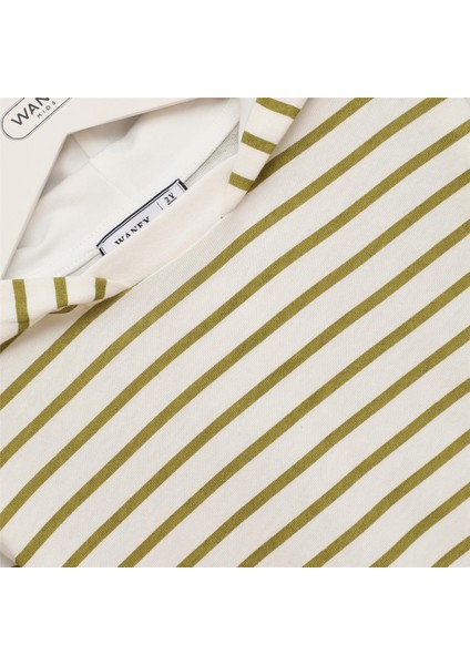 Erkek Çocuk Uzun Kol Ince Kapşonlu Tişört - 16641 - Çağla Yeşili fiyatları