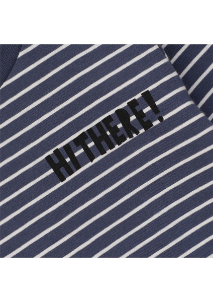 Erkek Çocuk Uzun Kol Ince Tişört - 16499 - Indigo fiyatları