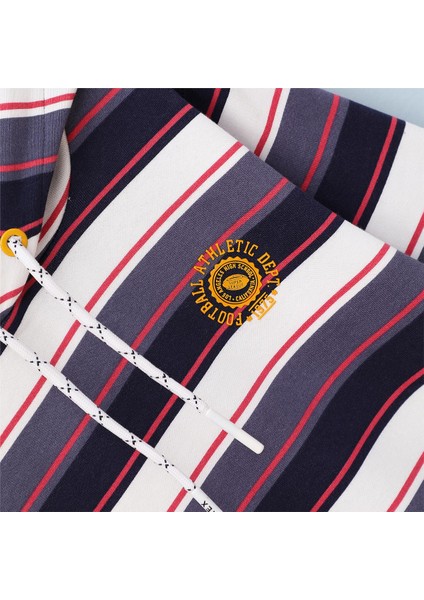 Erkek Çocuk Şardonsuz Uzun Kol Ince Kapşonlu Tişört - 16224 - Lacivert fiyatları