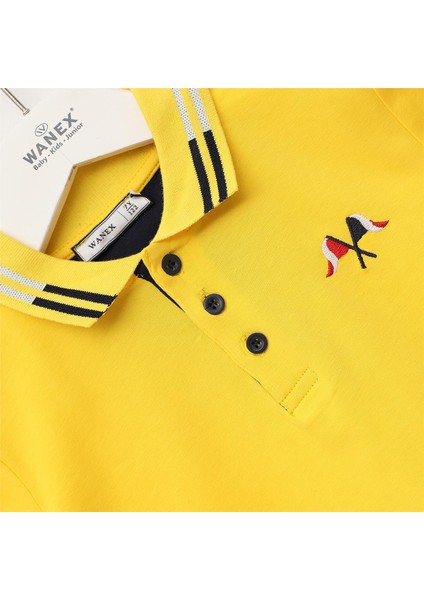 Erkek Çocuk Kısa Kol Tişört - E-155 - Sarı fiyatları