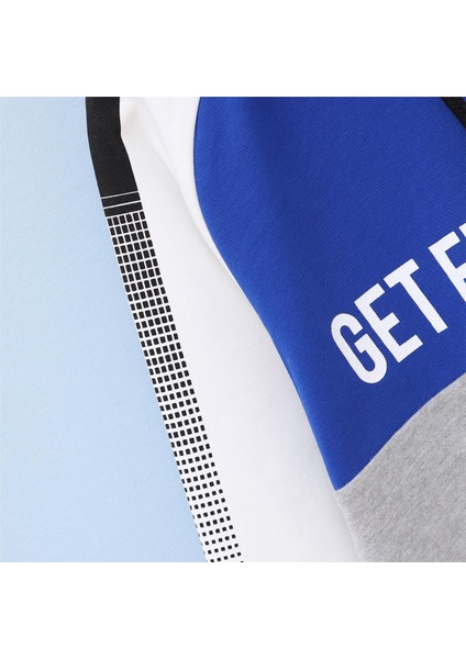 Erkek Çocuk Uzun Kol Ince Kapşonlu Tişört - 15250 - Siyah - Saks fırsatları