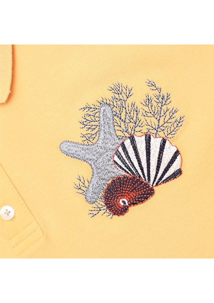 Erkek Çocuk Kısa Kol Tişört - 16841 - Sarı modelleri