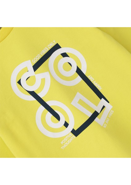 Erkek Çocuk Şardonsuz Uzun Kol Ince Tişört - 15541 - Fıstık Yeşili fiyatları